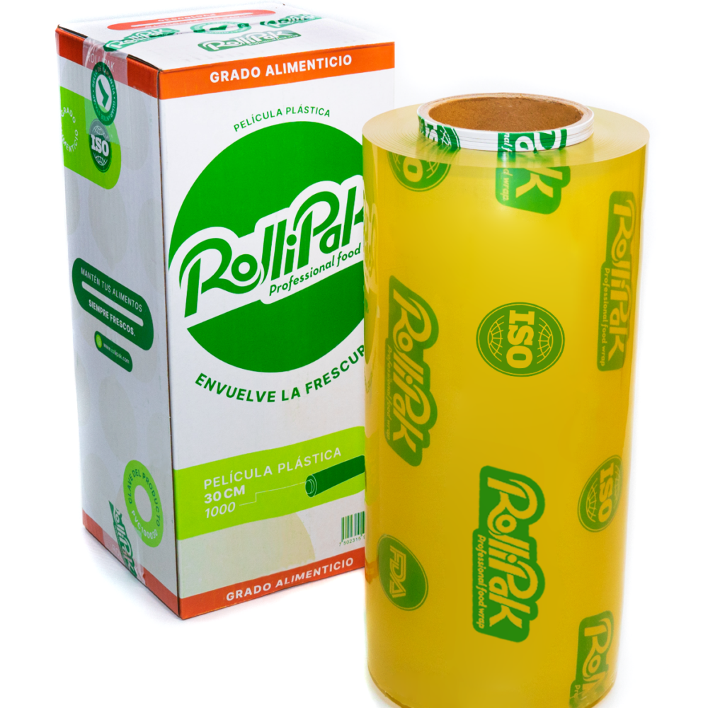 PELÍCULA PLÁSTICA FDA ROLLIPACK 30 CM MODELO 1000