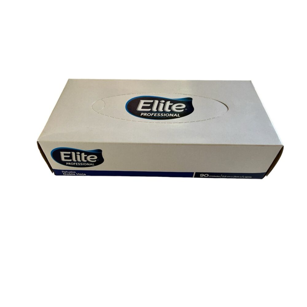 PAÑUELO FACIAL MARCA ELITE PREMIUM 90 HOJAS DOBLES