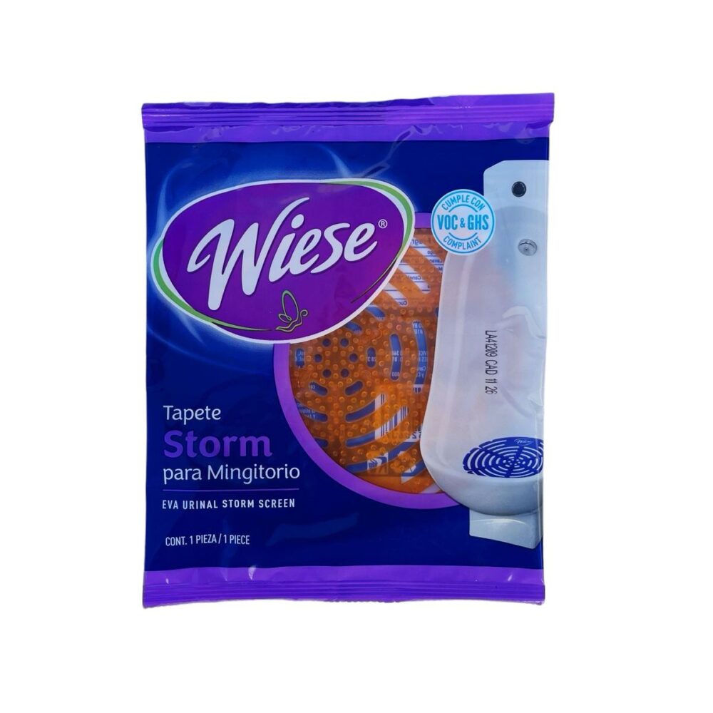 TAPETE STORM PARA MINGITORIO MARCA WIESE AROMA MANGO