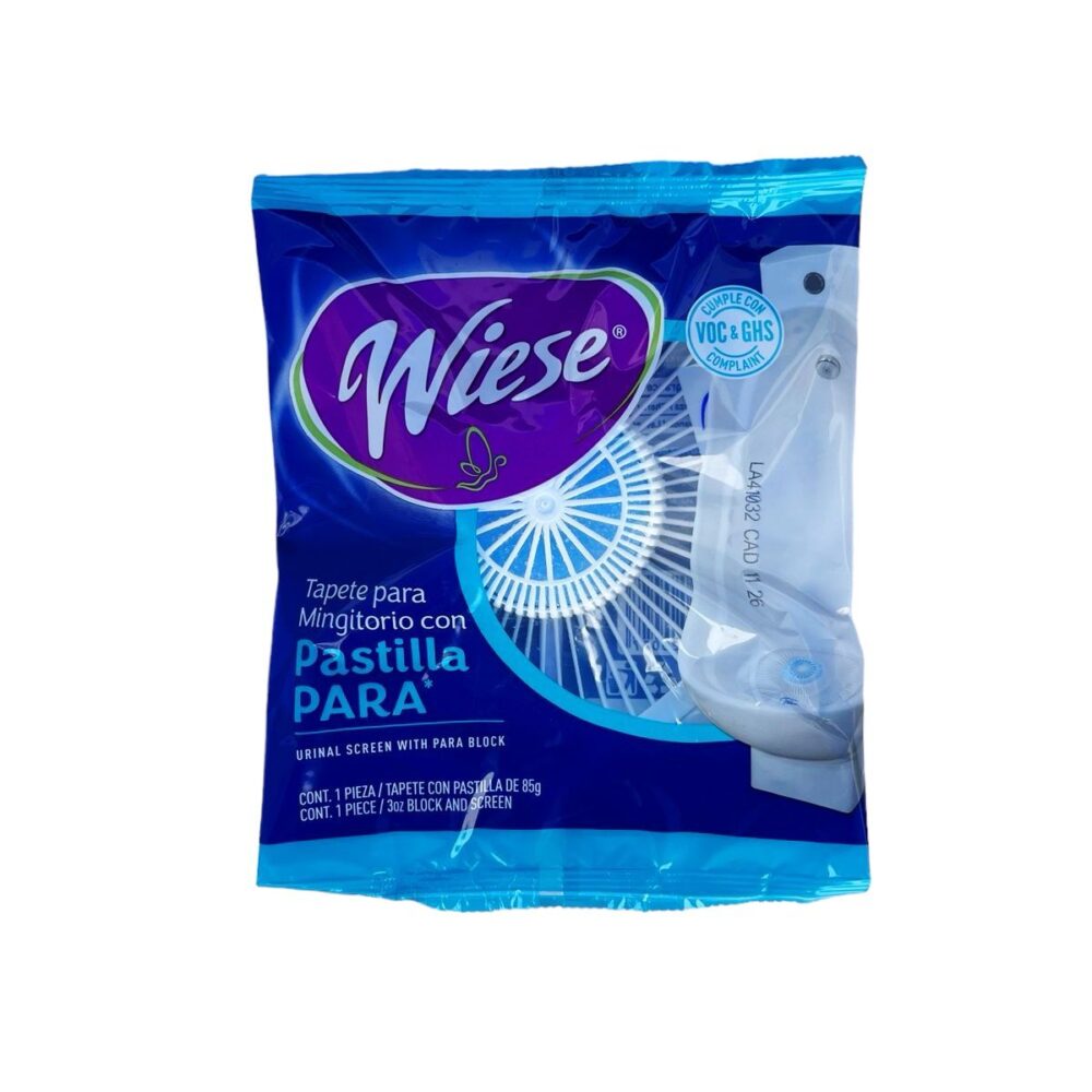 TAPETE CON PASTILLA WIESE 85 GRS LAVANDA PARADICLORO