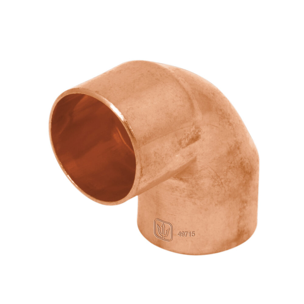 CODO 90° DE COBRE DE 3/4'