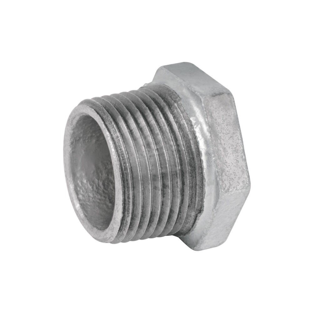 REDUCCIÓN BUSHING ACERO GALVANIZADO 1'X 3/4'