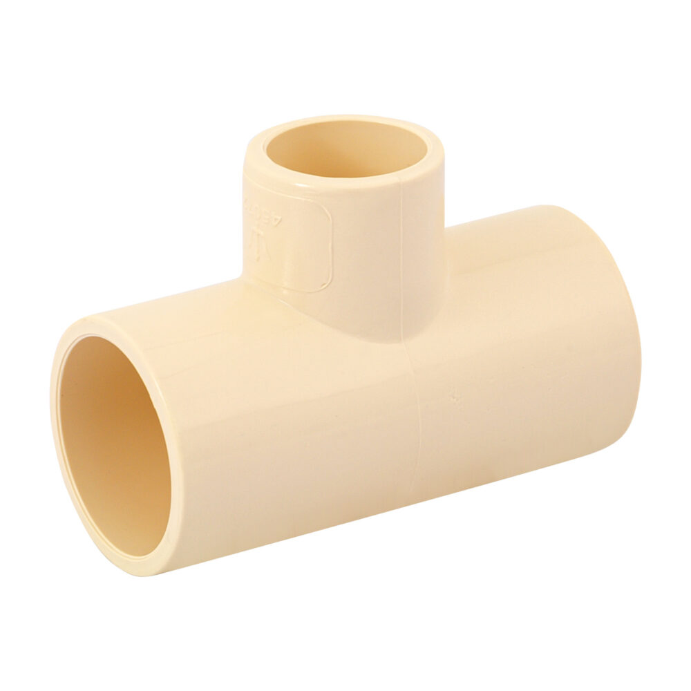 TEE REDUCIDA CENTRAL DE CPVC 3/4' X 3/4' X 1/2'