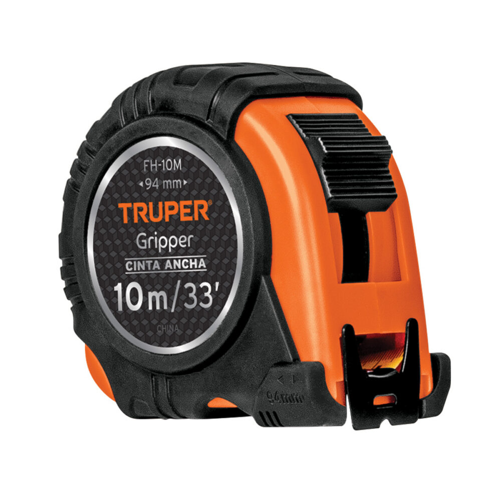 FLEXÓMETRO GRIPPER CONTRA IMPACTOS 10 M CINTA 32 MM