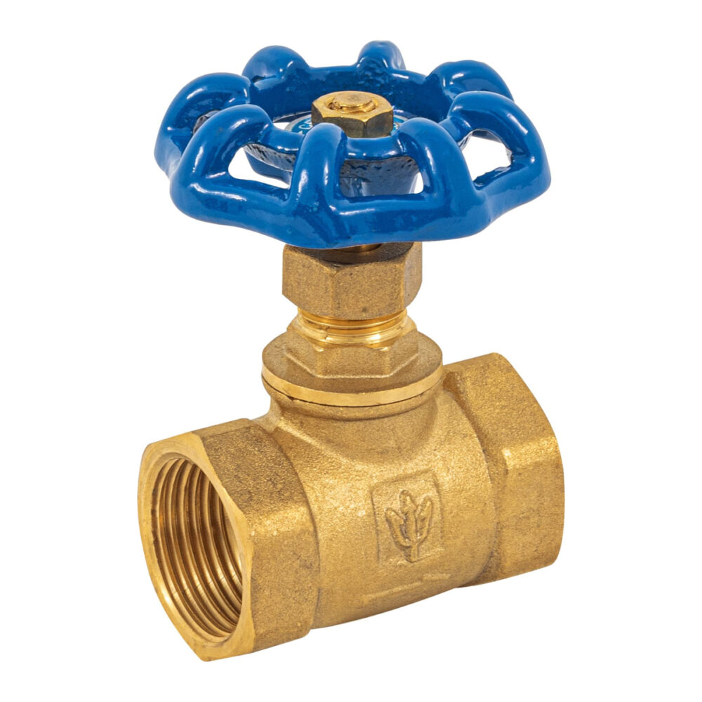 VÁLVULA DE GLOBO DE LATÓN, ROSCABLE DE 3/4'