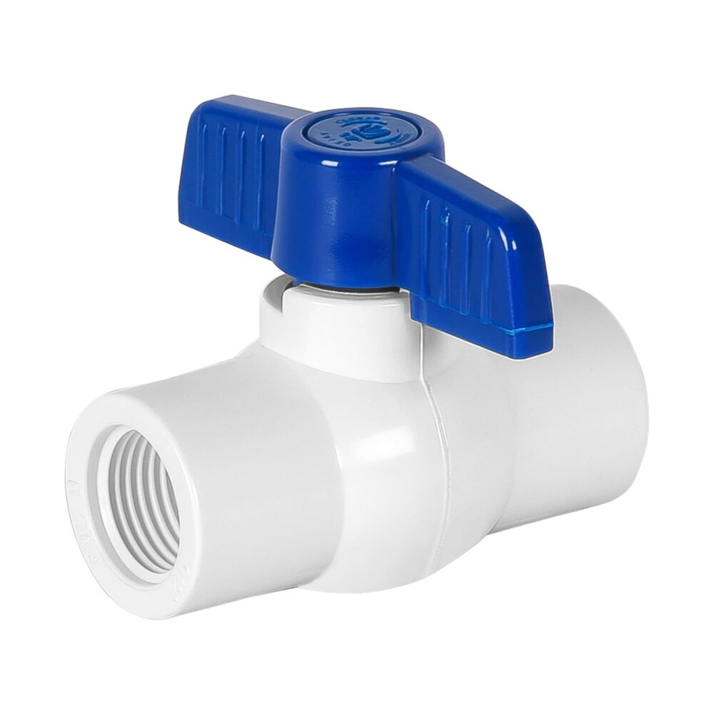 VÁLVULA ESFERA DE PVC 1/2' ROSCABLE