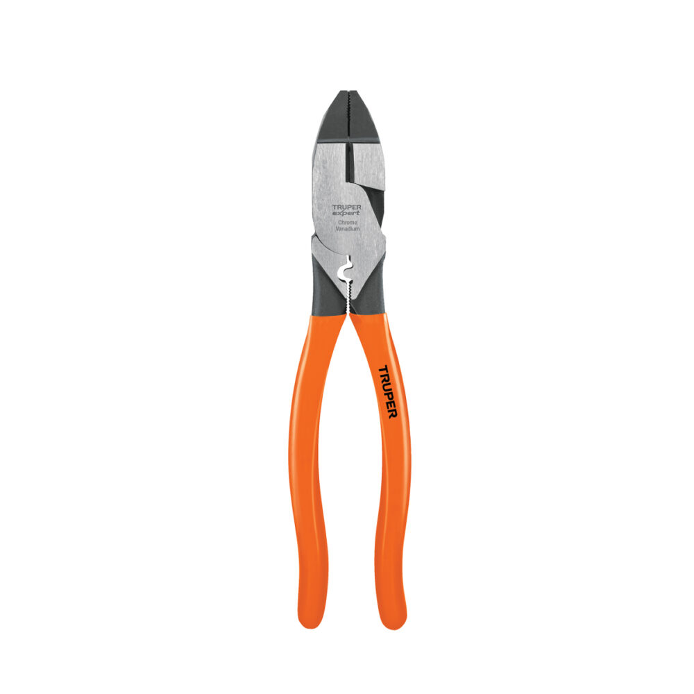 PINZA PARA ELECTRICISTA 9' C/PONCHADOR DE TERMINALES