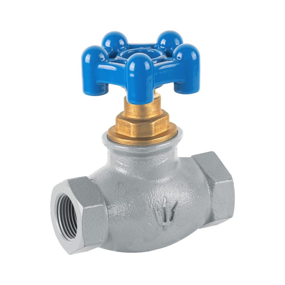 VÁLVULA GLOBO DE HIERRO PARA GAS LP DE 3/4'