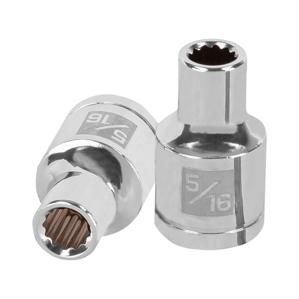 DADO DE 5/16", 12 PUNTAS, CUADRO 1/2"