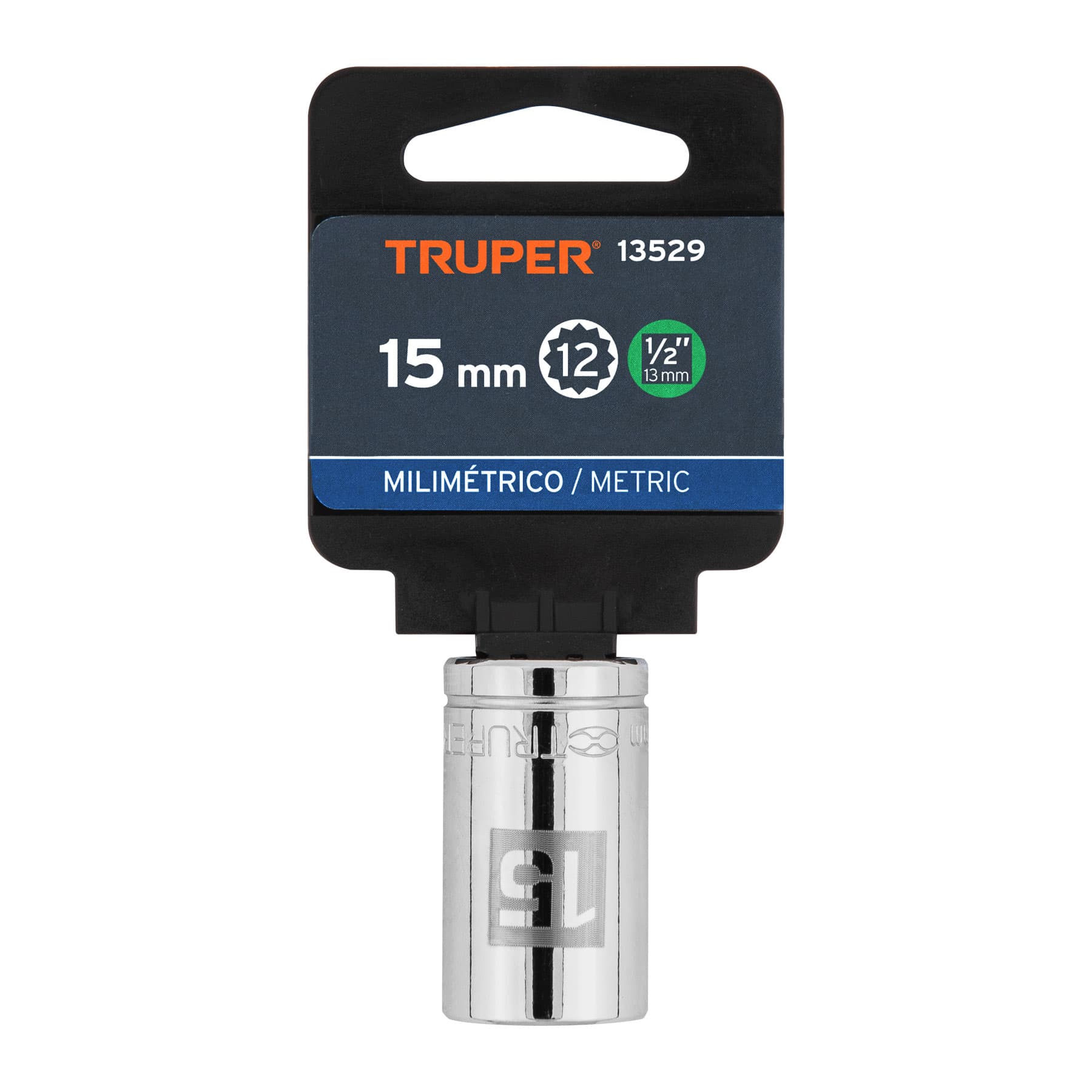DADO DE 15 MM, 12 PUNTAS, CUADRO 1/2" - Imagen 2