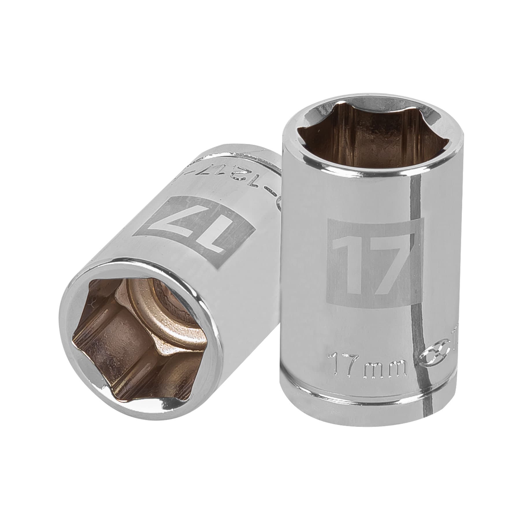 DADO DE 17 MM, 6 PUNTAS, CUADRO 1/2"