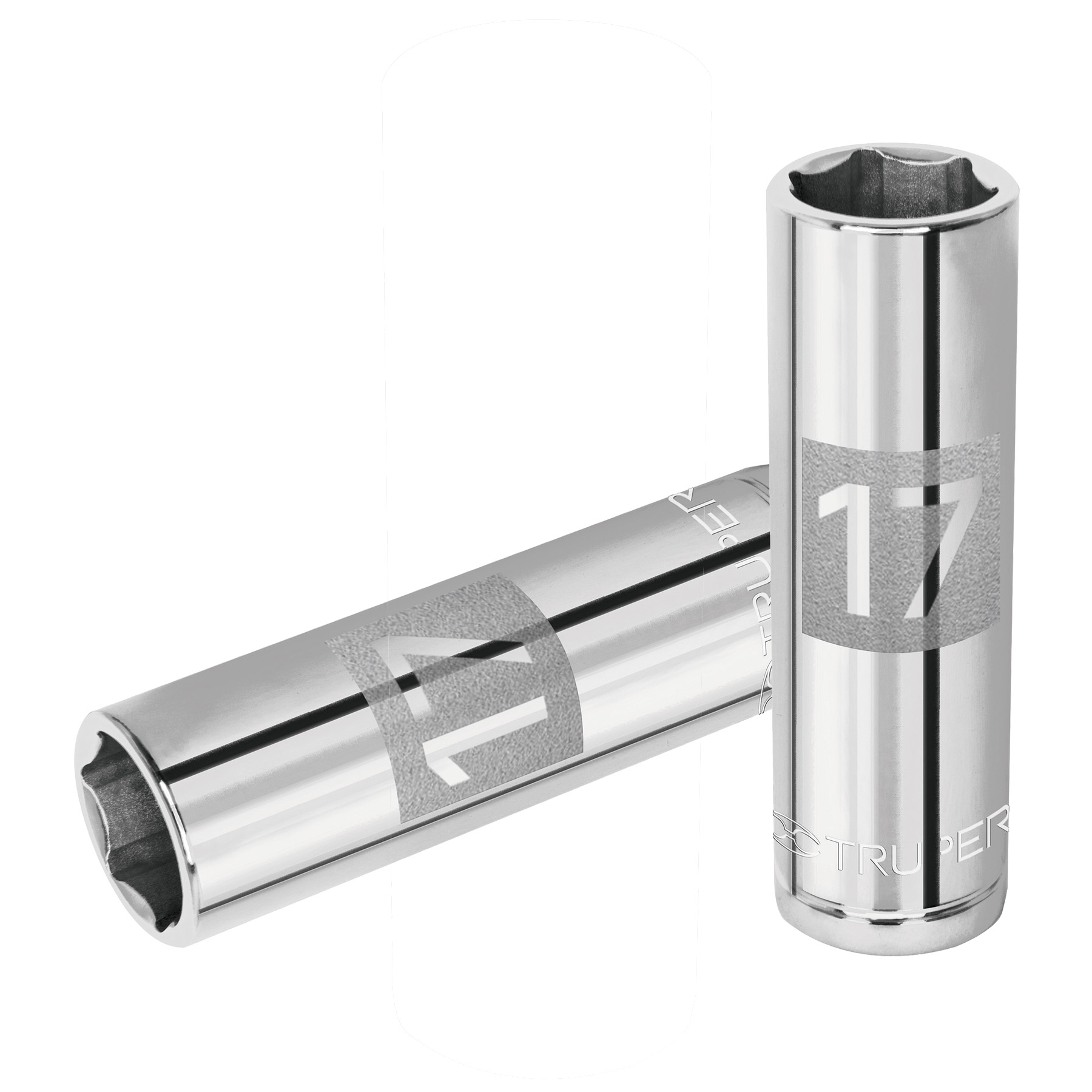 DADO LARGO DE 17 MM, 6 PUNTAS, CUADRO 1/2"