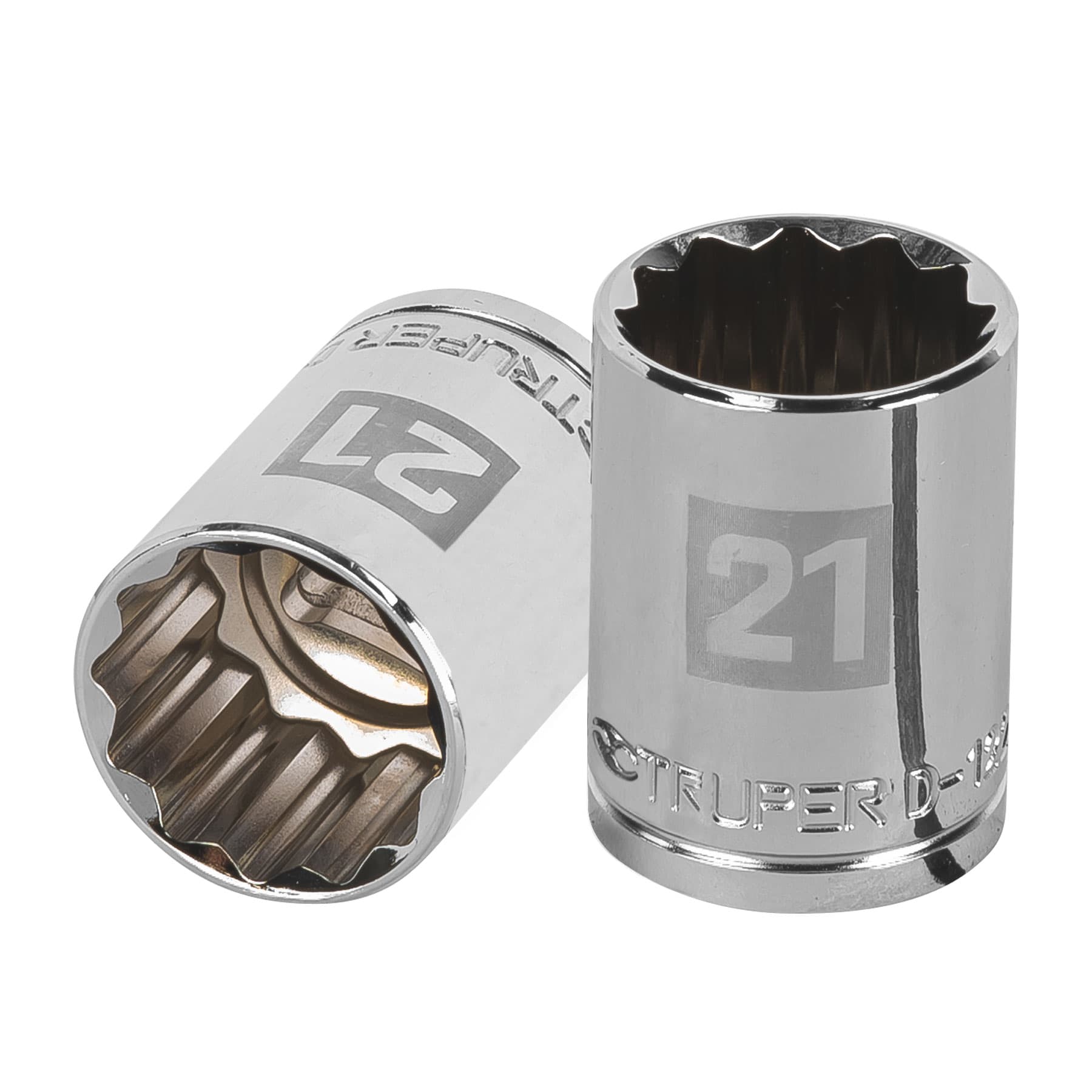 DADO DE 21 MM, 12 PUNTAS, CUADRO 1/2"