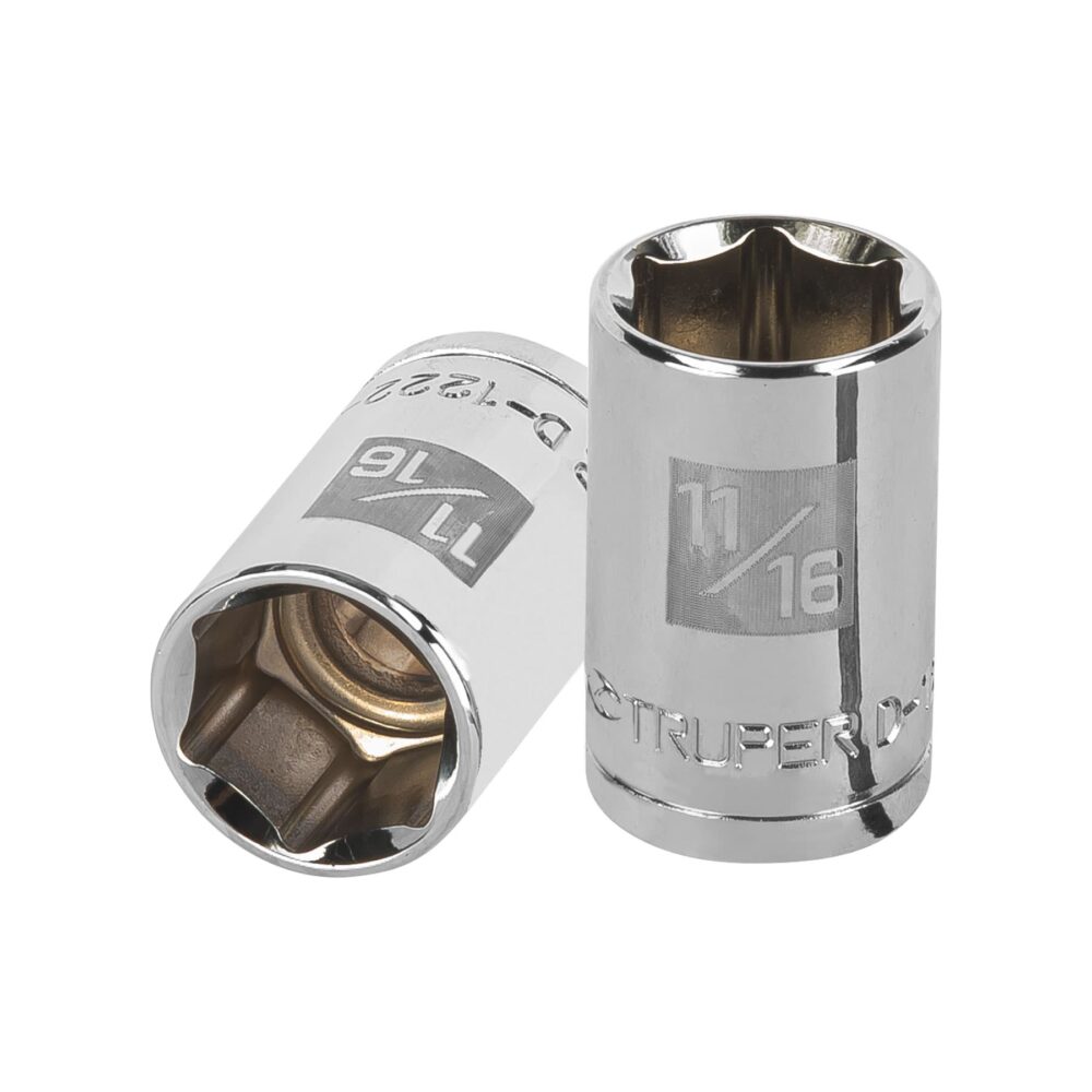 DADO DE 11/16", 6 PUNTAS, CUADRO 1/2"