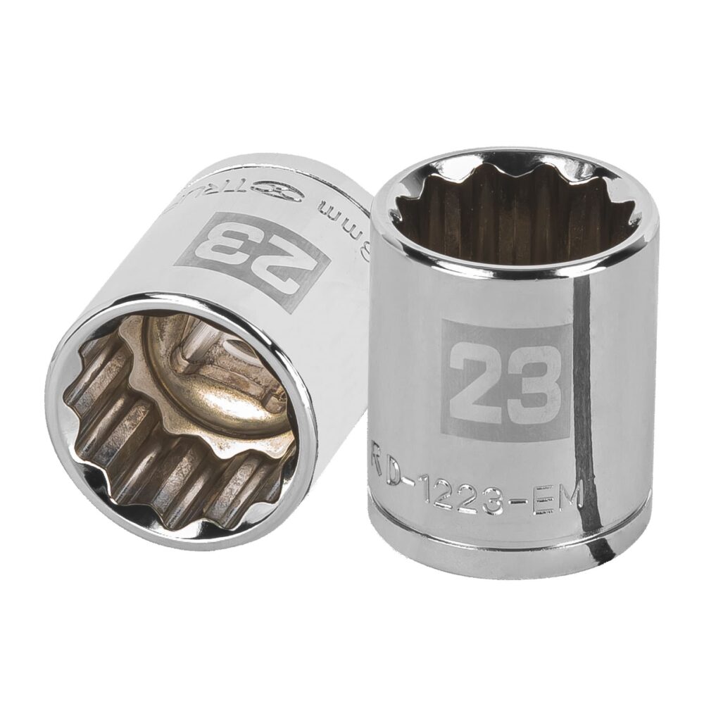 DADO DE 23 MM, 12 PUNTAS, CUADRO 1/2"