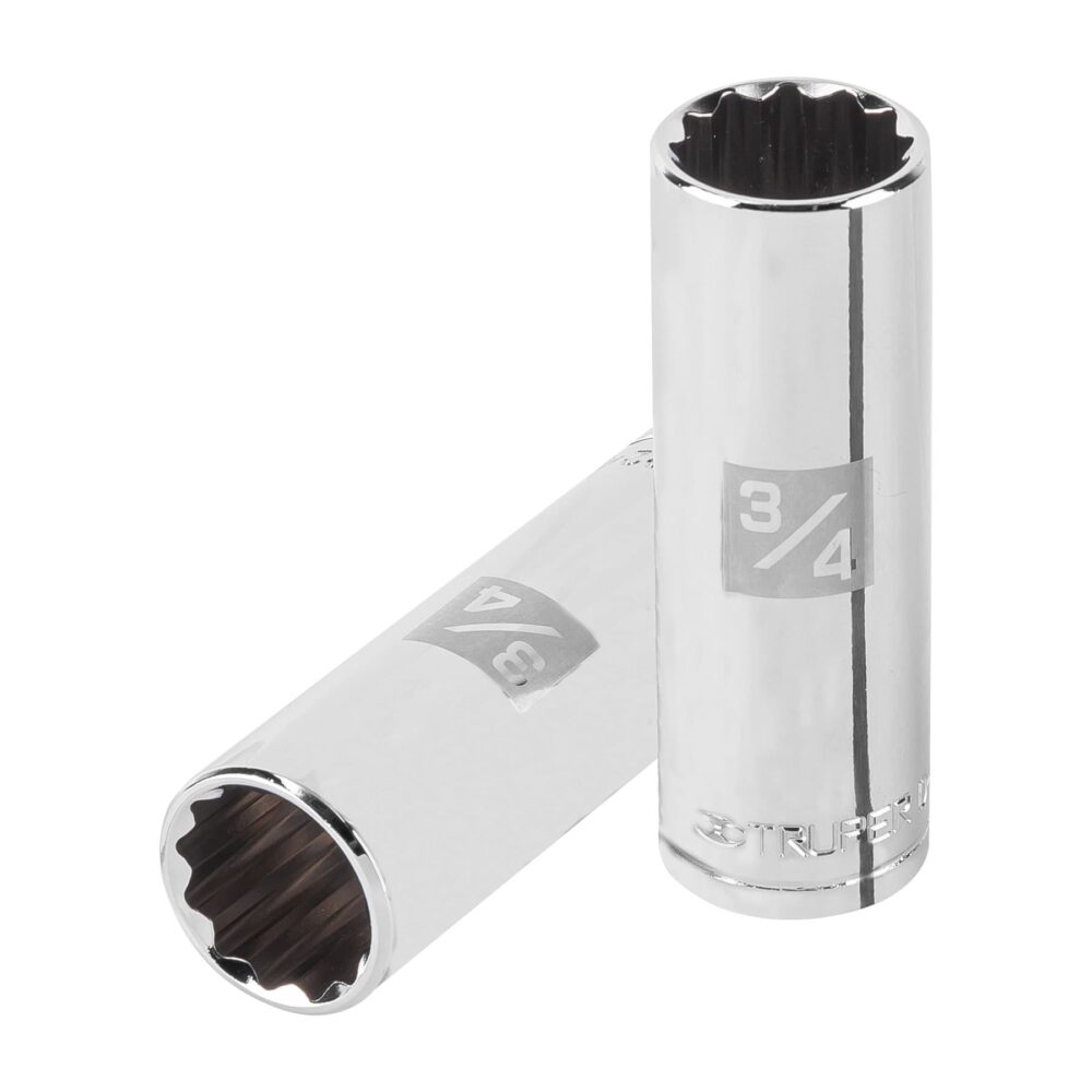 DADO LARGO DE 3/4", 12 PUNTAS, CUADRO 1/2"