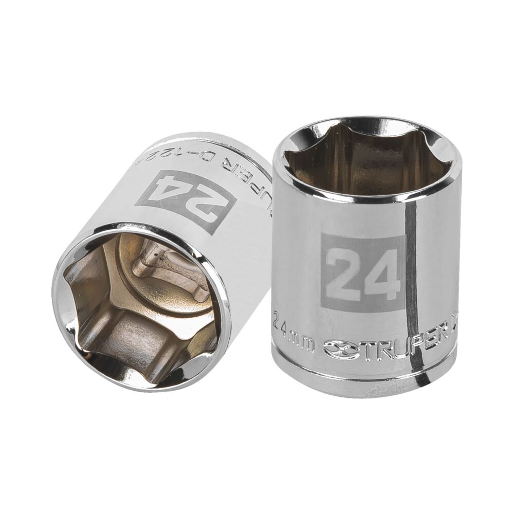 DADO DE 24 MM, 6 PUNTAS, CUADRO 1/2"