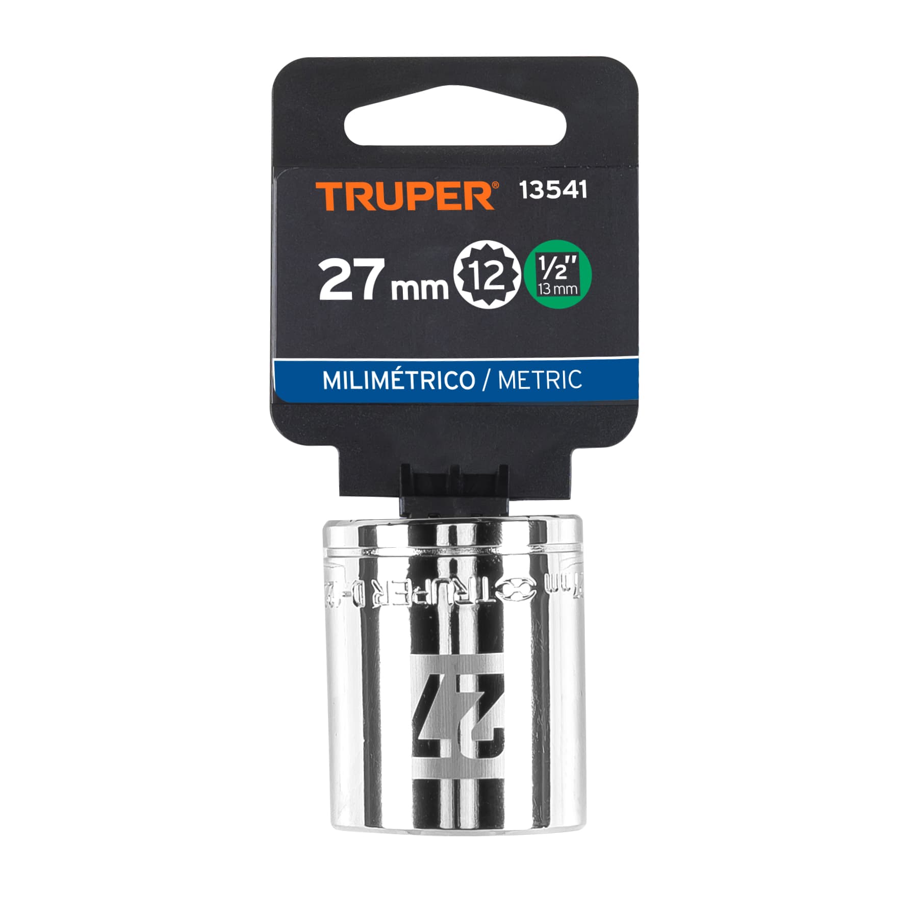 DADO DE 27 MM, 12 PUNTAS, CUADRO 1/2" - Imagen 2