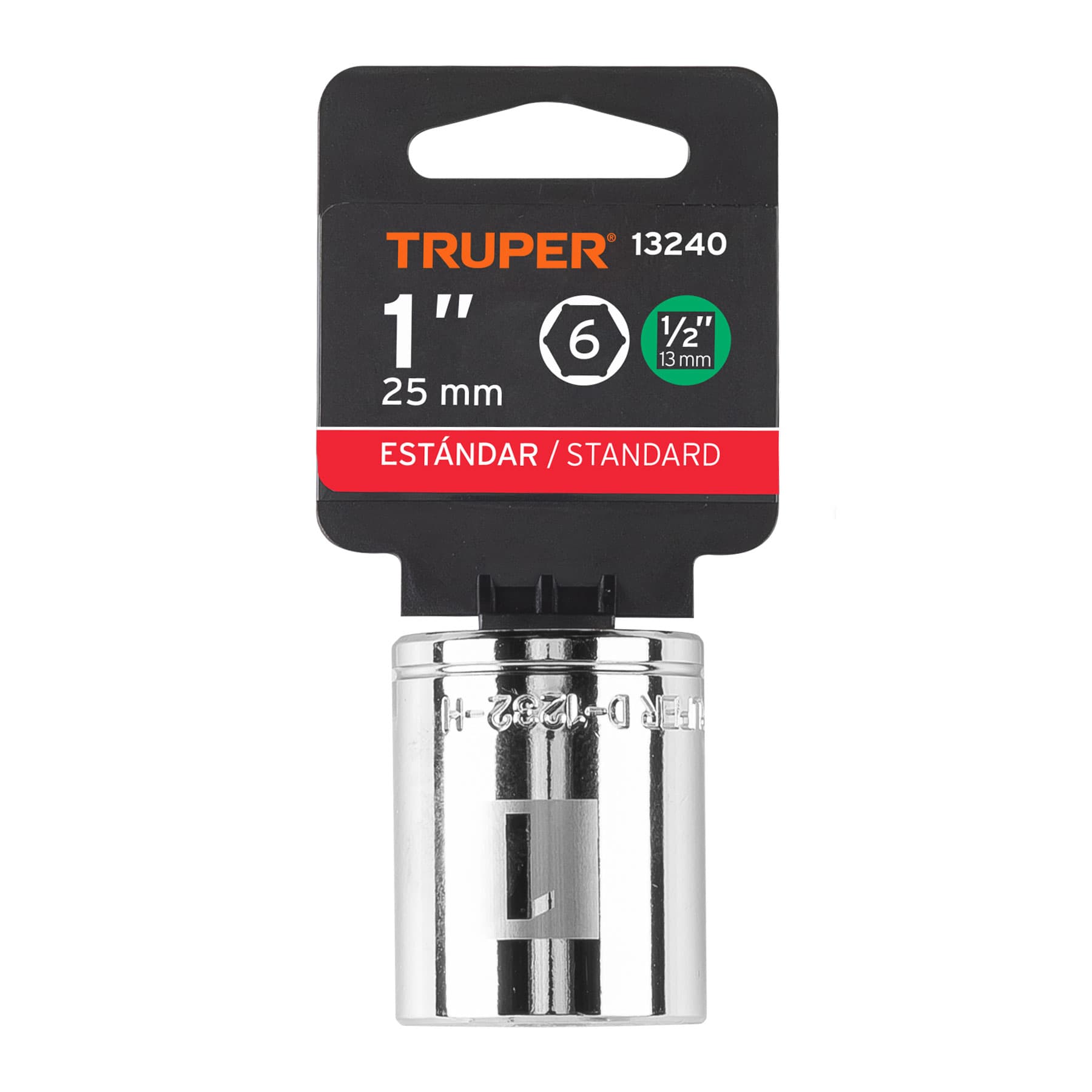 DADO DE 1", 6 PUNTAS, CUADRO 1/2" - Image 2