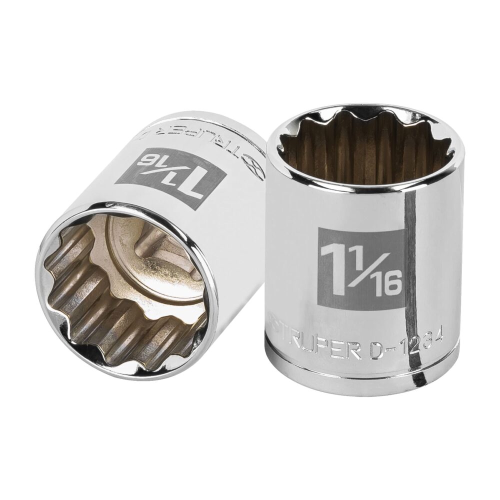 DADO DE 1-1/16", 12 PUNTAS, CUADRO 1/2"