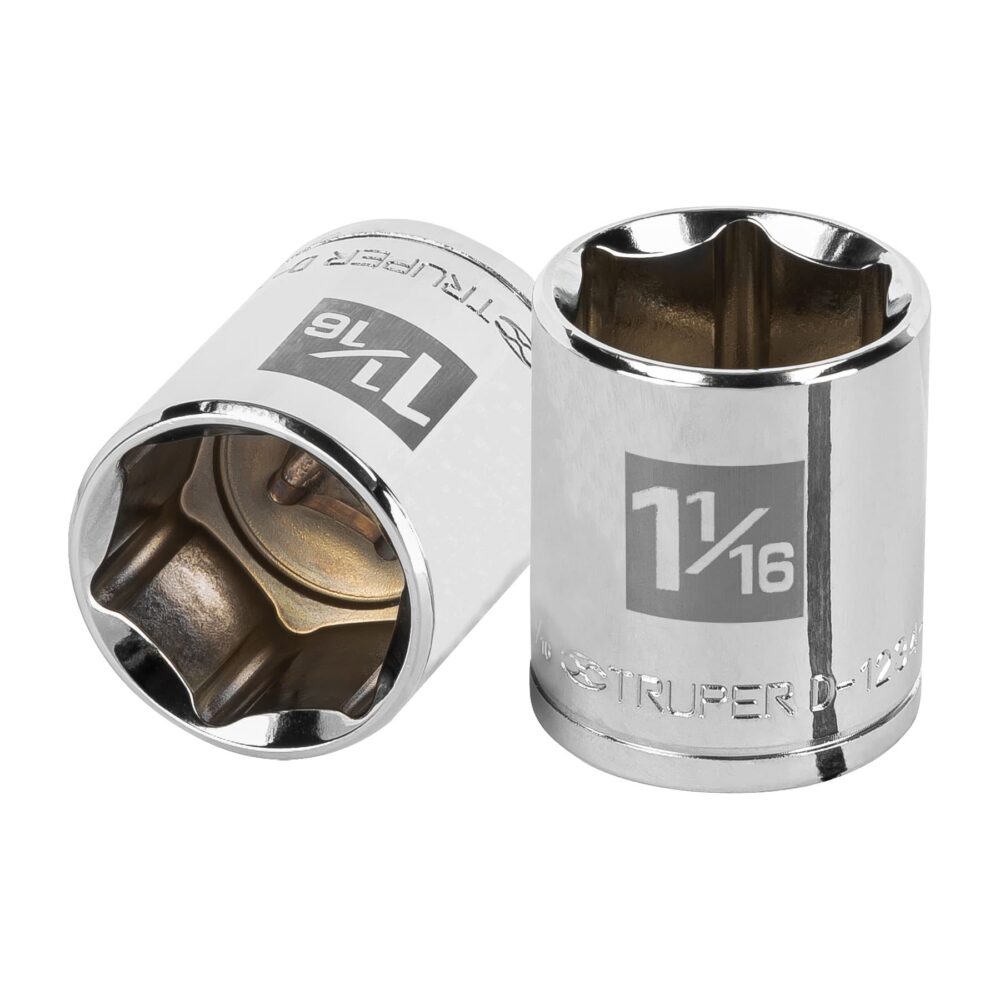 DADO DE 1-1/16", 6 PUNTAS, CUADRO 1/2"