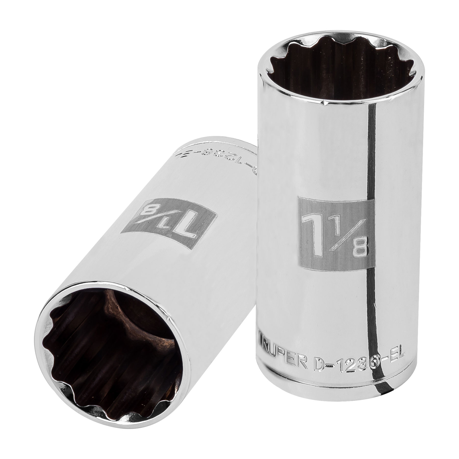 DADO LARGO DE 1-1/8", 12 PUNTAS, CUADRO 1/2"