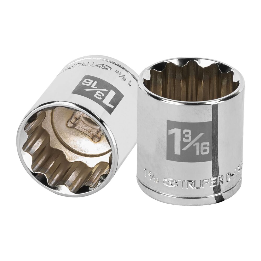 DADO DE 1-3/16", 12 PUNTAS, CUADRO 1/2"