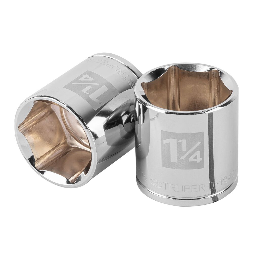 DADO DE 1-1/4", 6 PUNTAS, CUADRO 1/2"