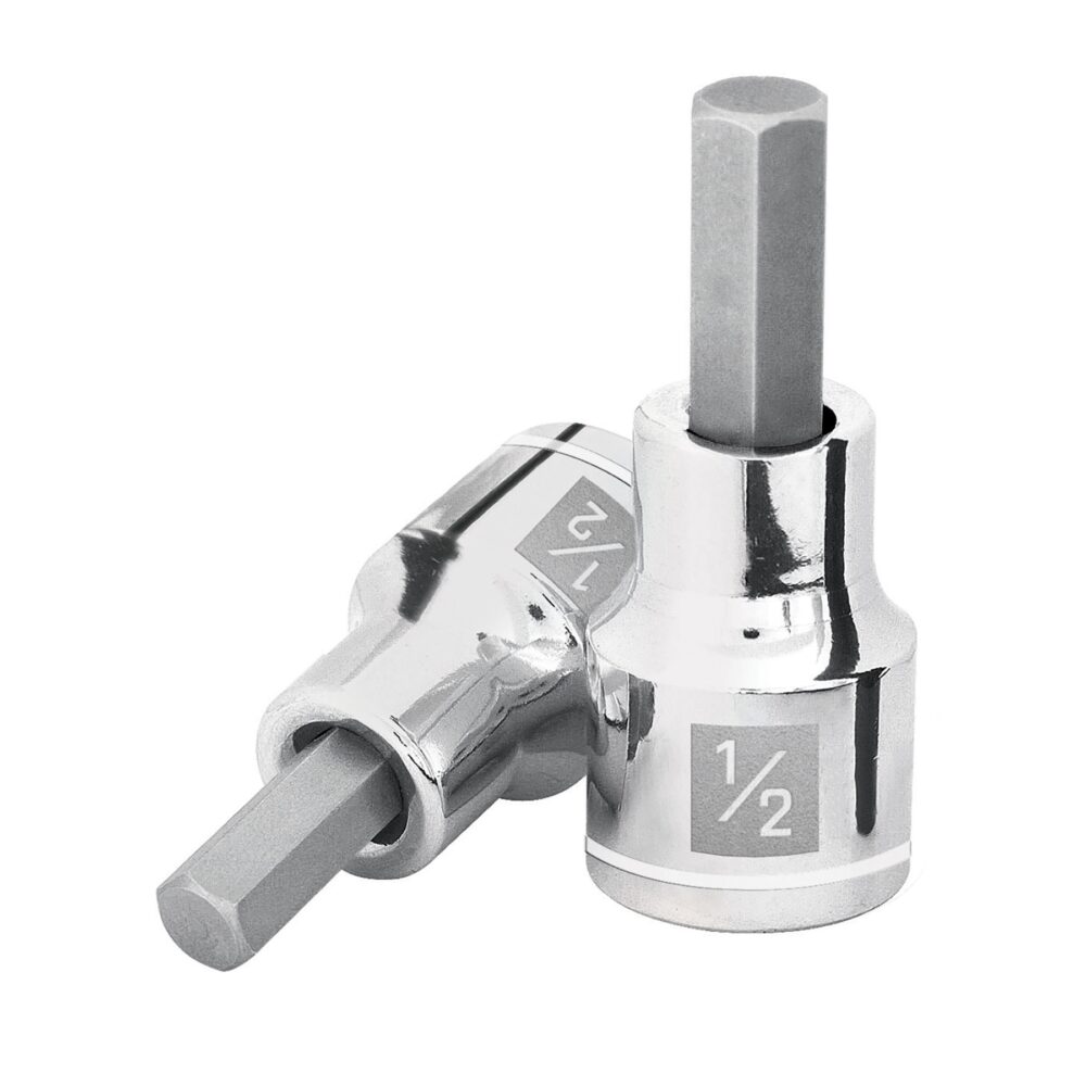 DADO PUNTA HEXAGONAL DE 1/2", CUADRO 1/2"