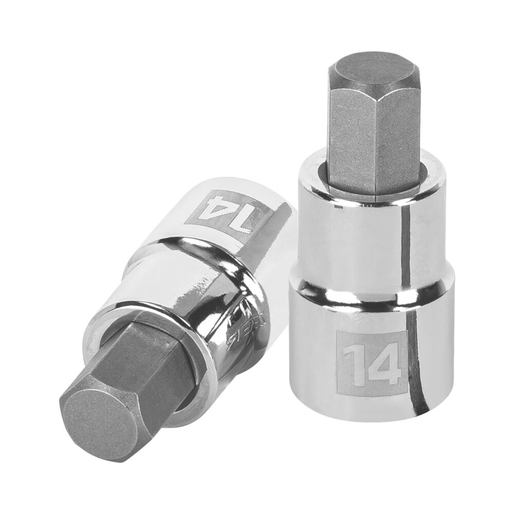 DADO PUNTA HEXAGONAL DE 14 MM, CUADRO 1/2"