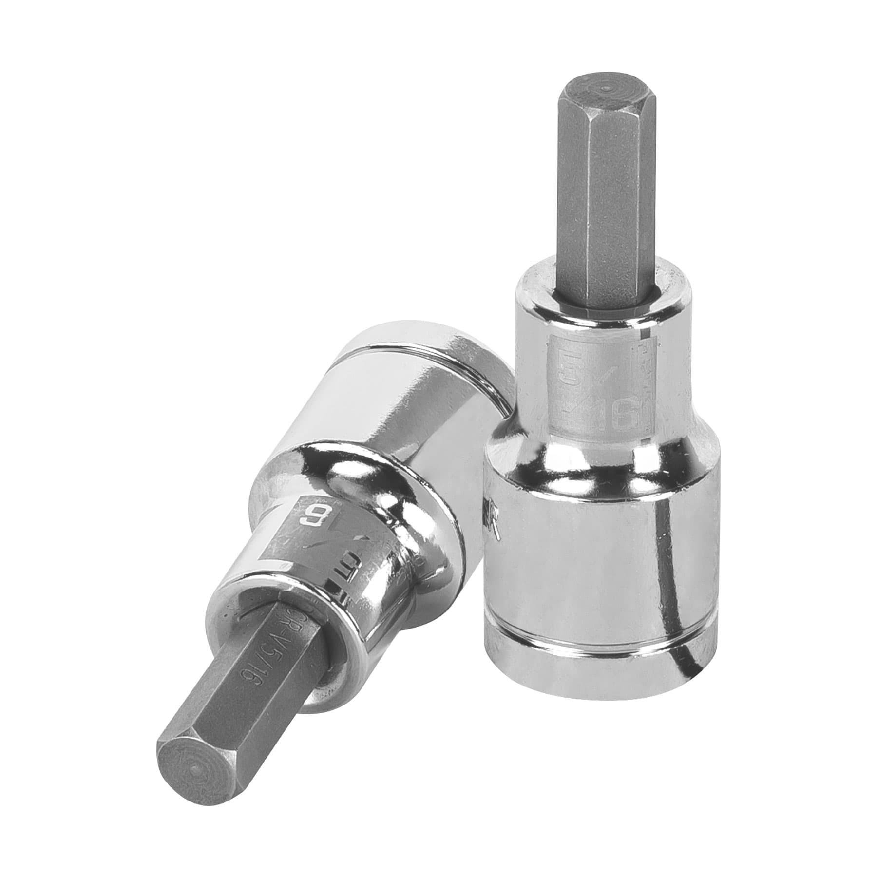DADOS DE PUNTA HEXAGONAL ESTÁNDAR, CUADRO 1/2"