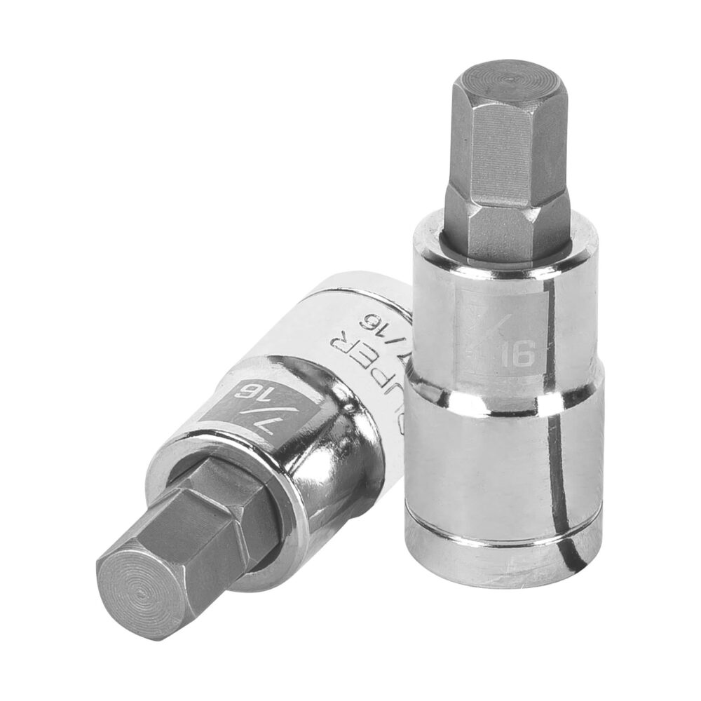 DADO PUNTA HEXAGONAL DE 7/16", CUADRO 1/2"