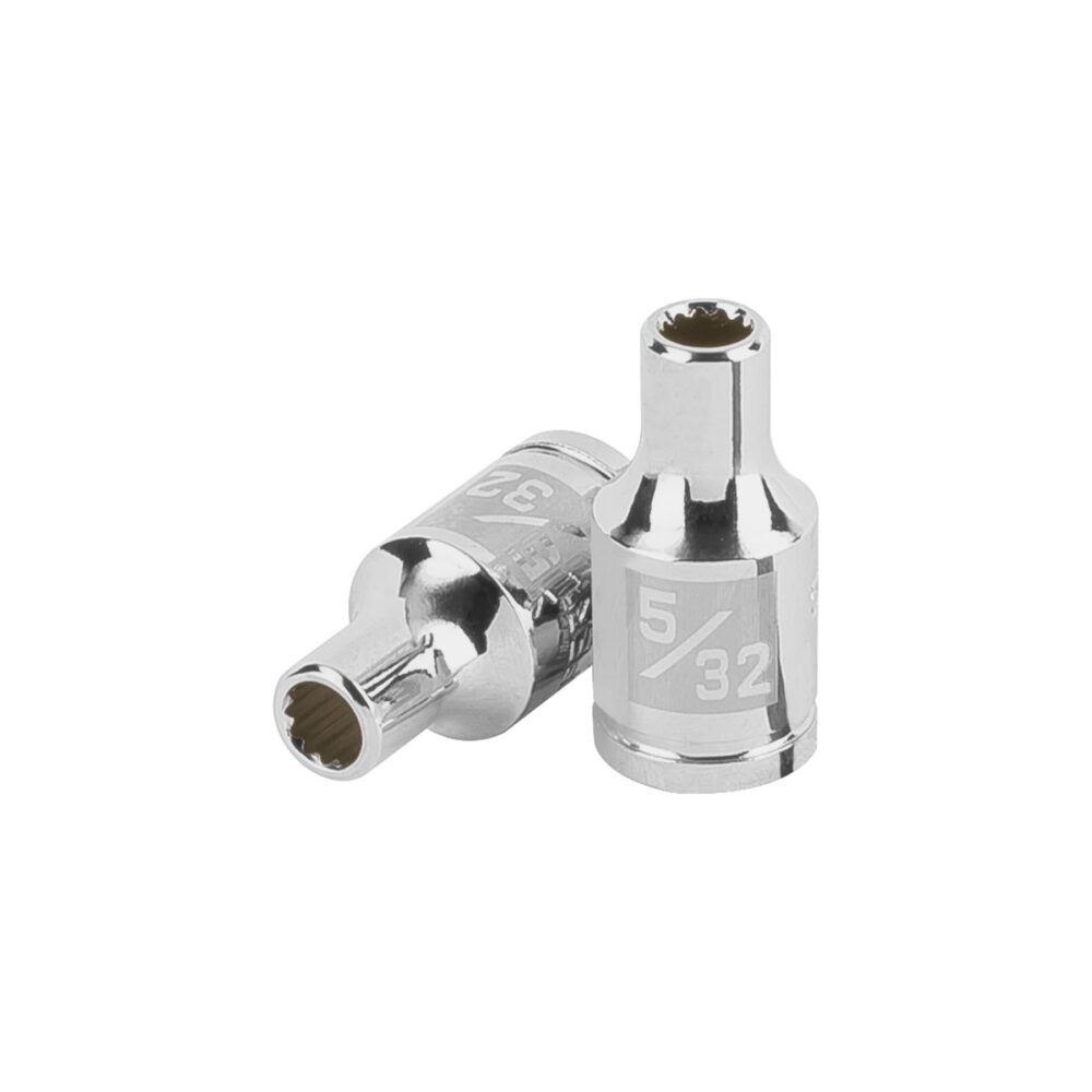 DADO DE 5/32", 12 PUNTAS, CUADRO 1/4"