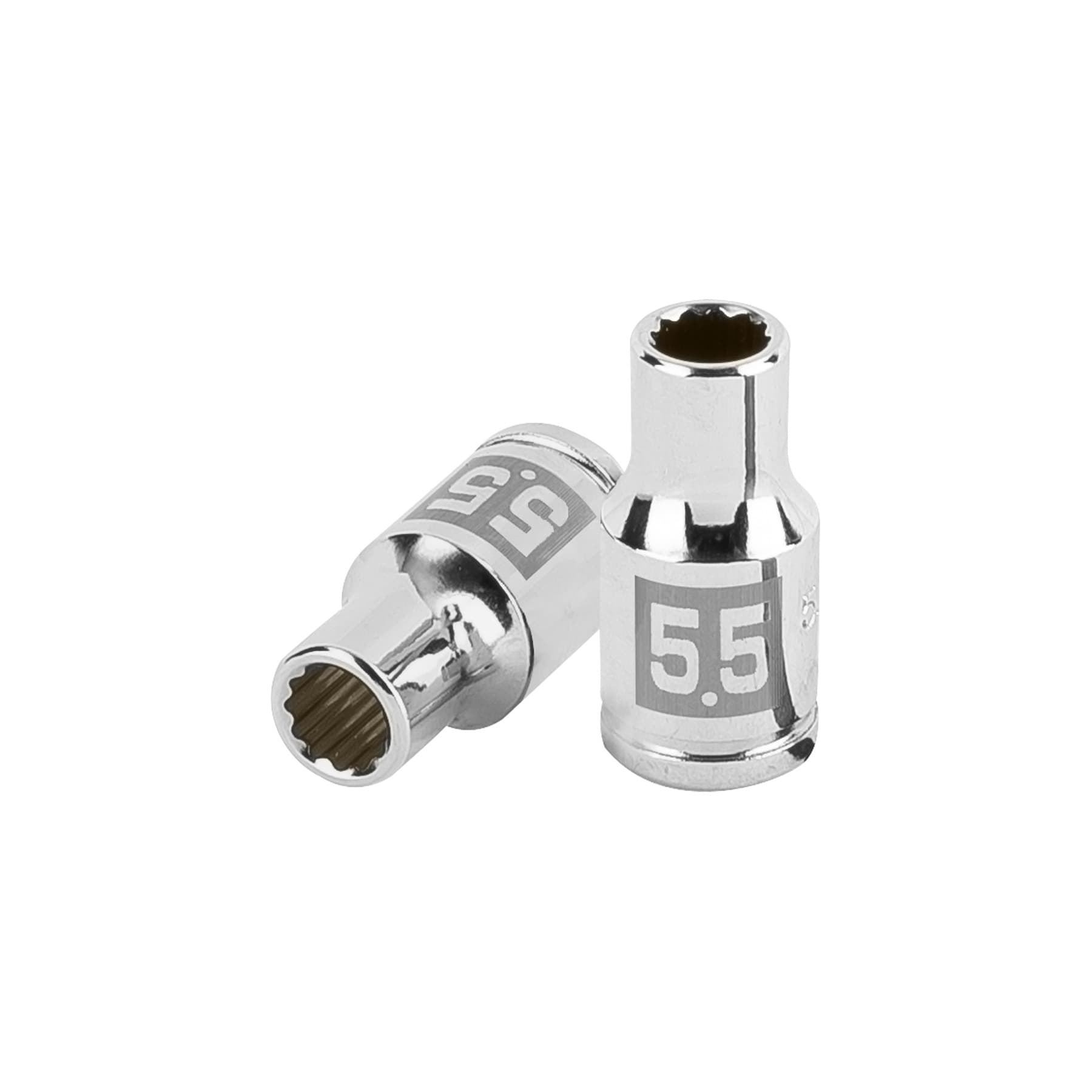 DADO DE 5.5 MM, 12 PUNTAS, CUADRO 1/4"