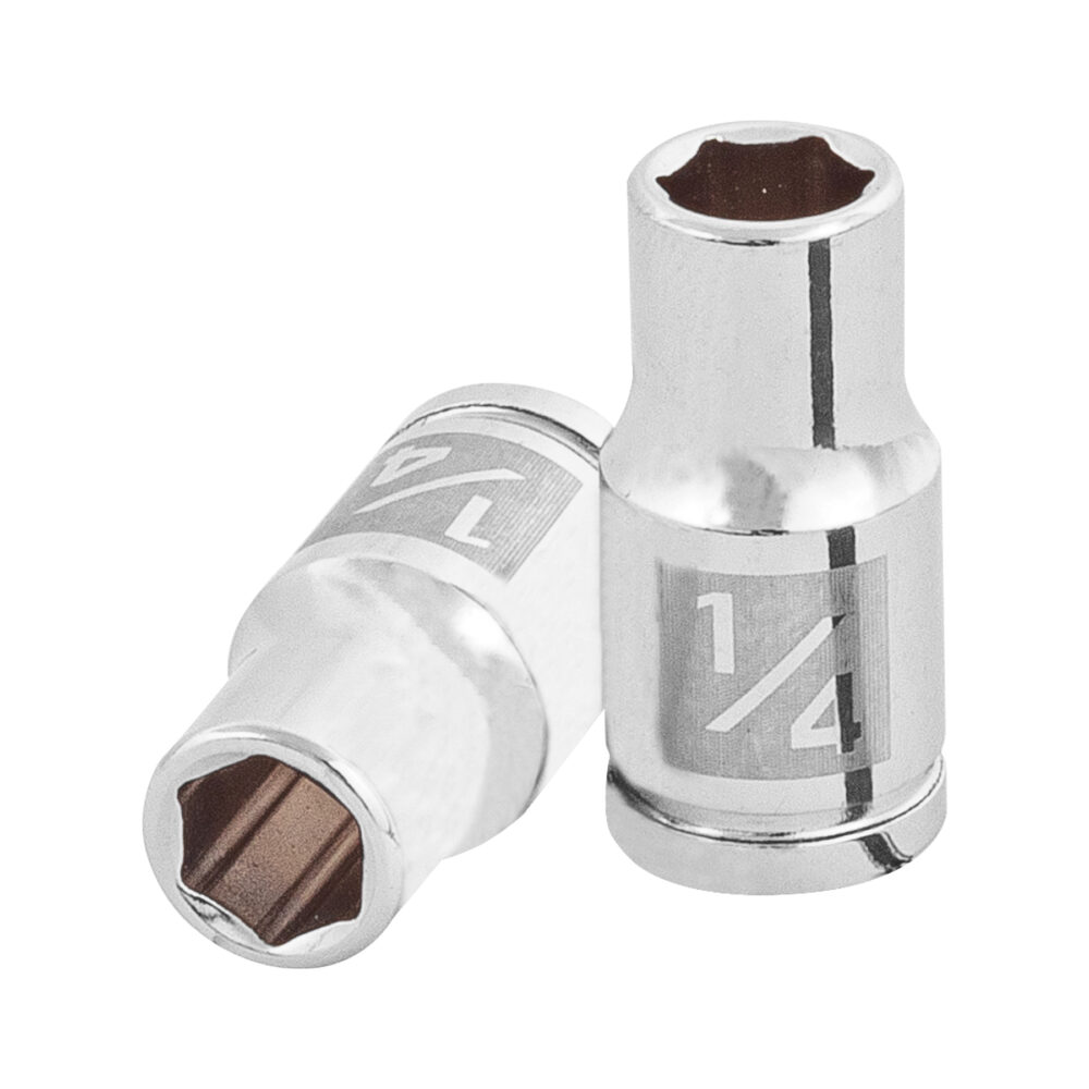 DADO DE 1/4", 6 PUNTAS, CUADRO 1/4",
