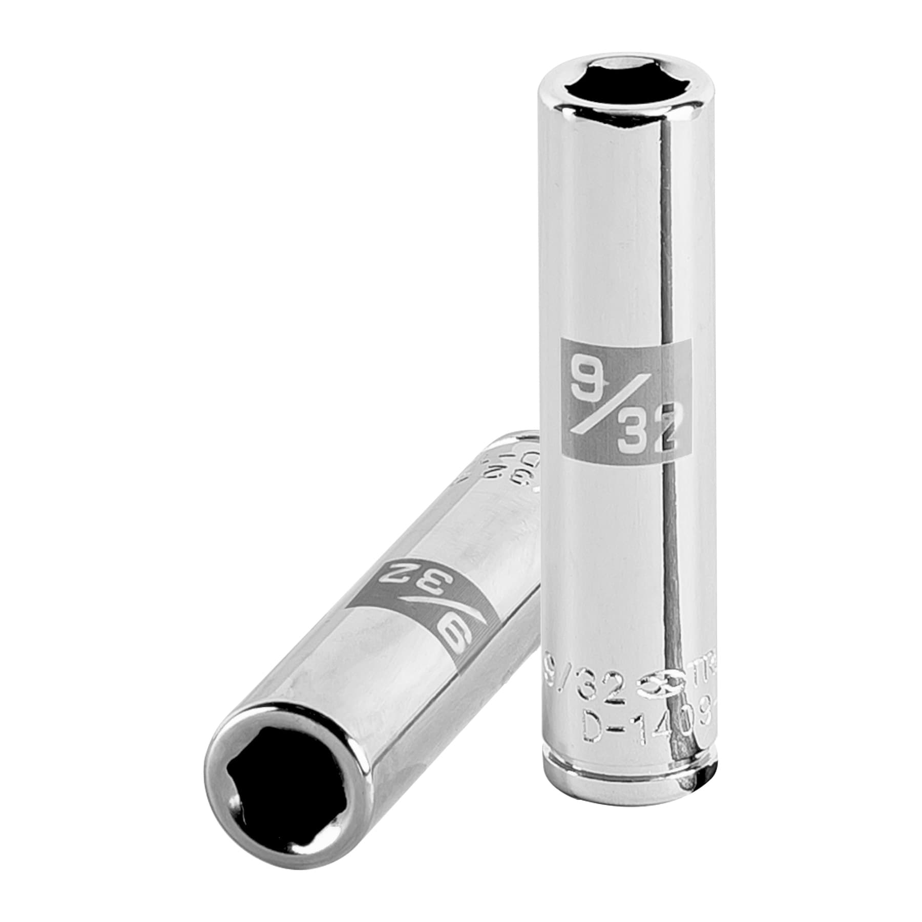 DADO LARGO DE 9/32", 6 PUNTAS, CUADRO 1/4"