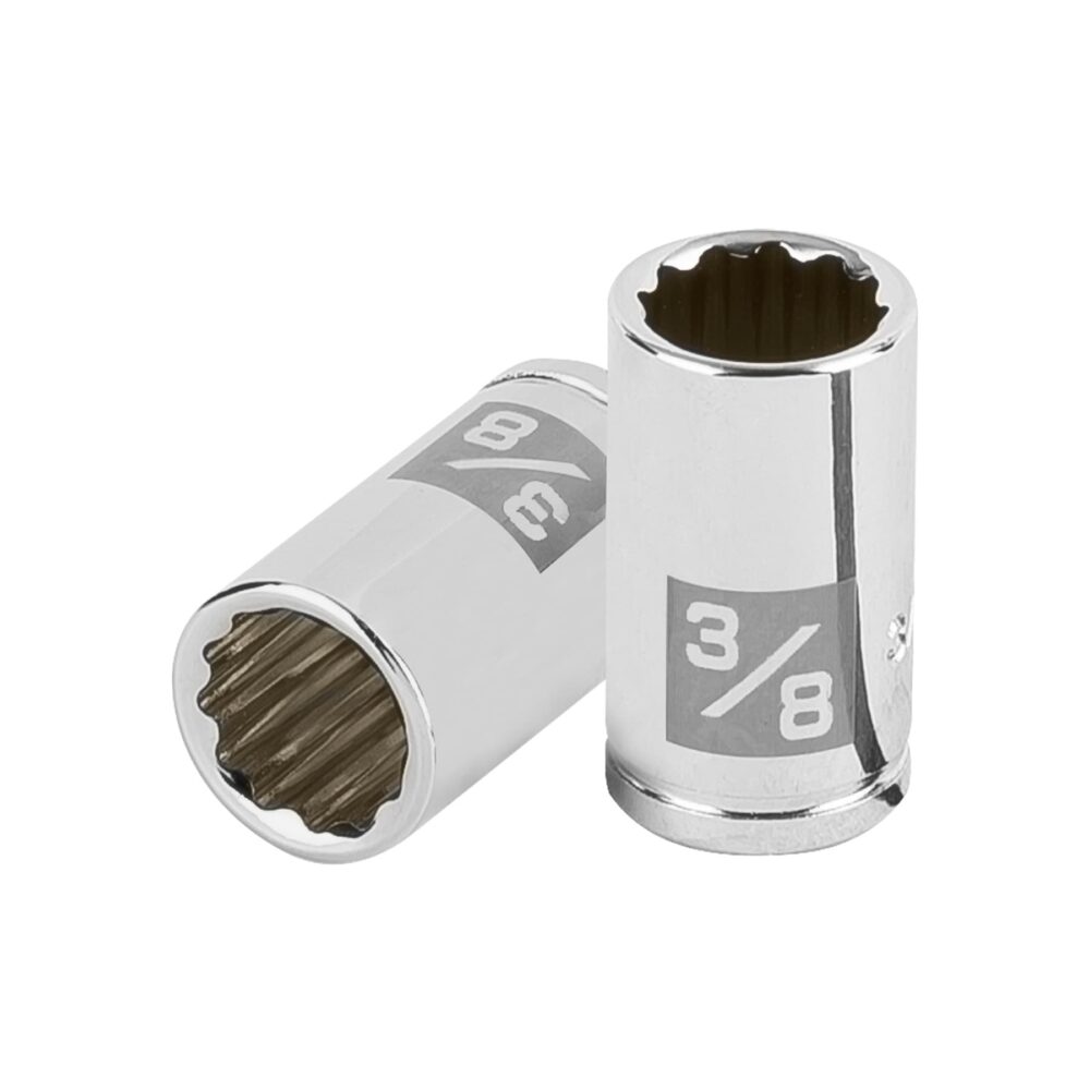 DADO DE 3/8", 12 PUNTAS, CUADRO 1/4"