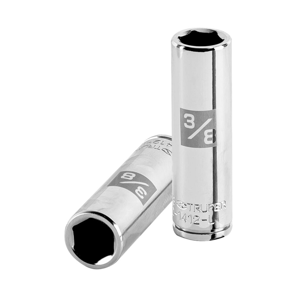 DADO LARGO DE 3/8", 6 PUNTAS, CUADRO 1/4"