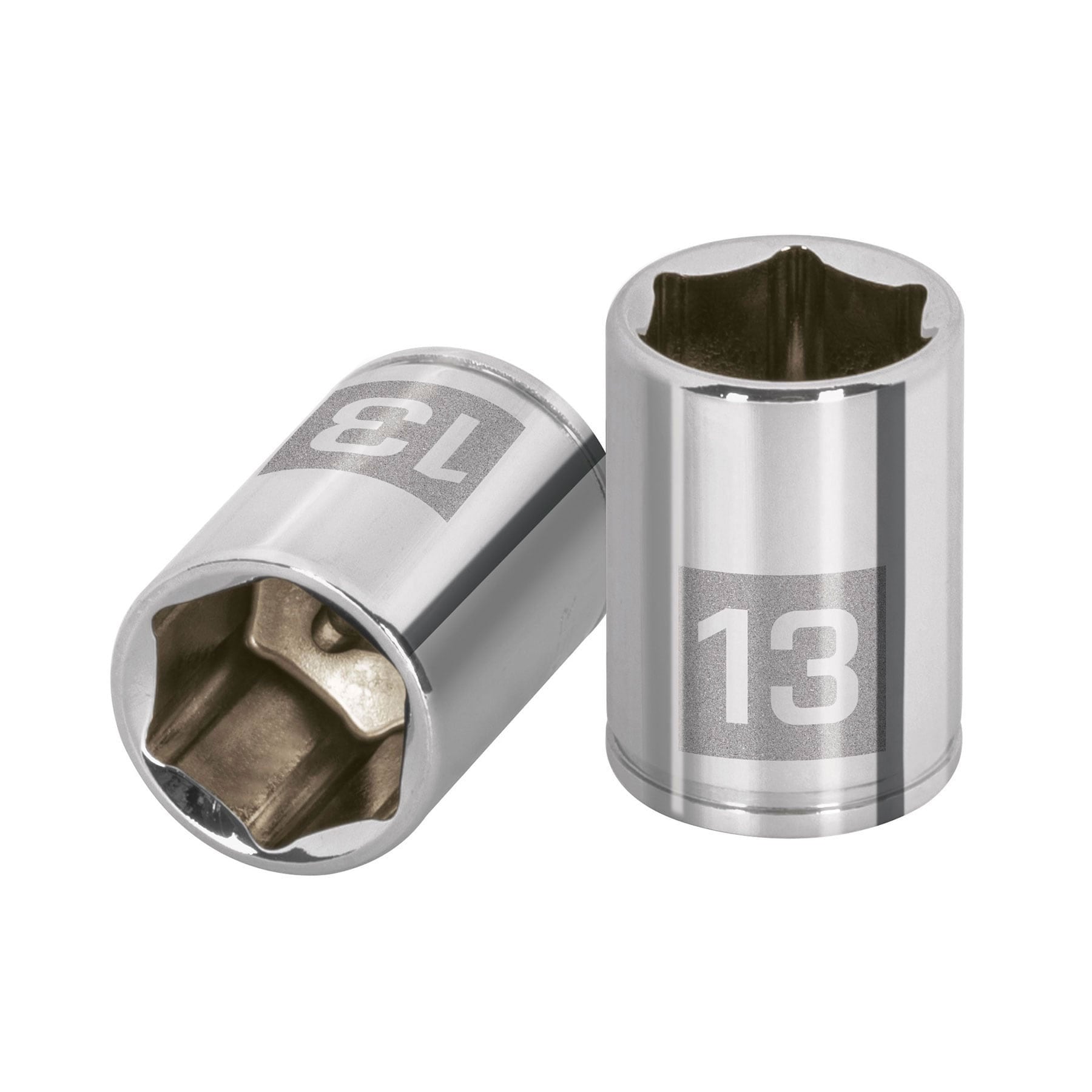 DADO DE 13 MM, 6 PUNTAS, CUADRO 1/4"