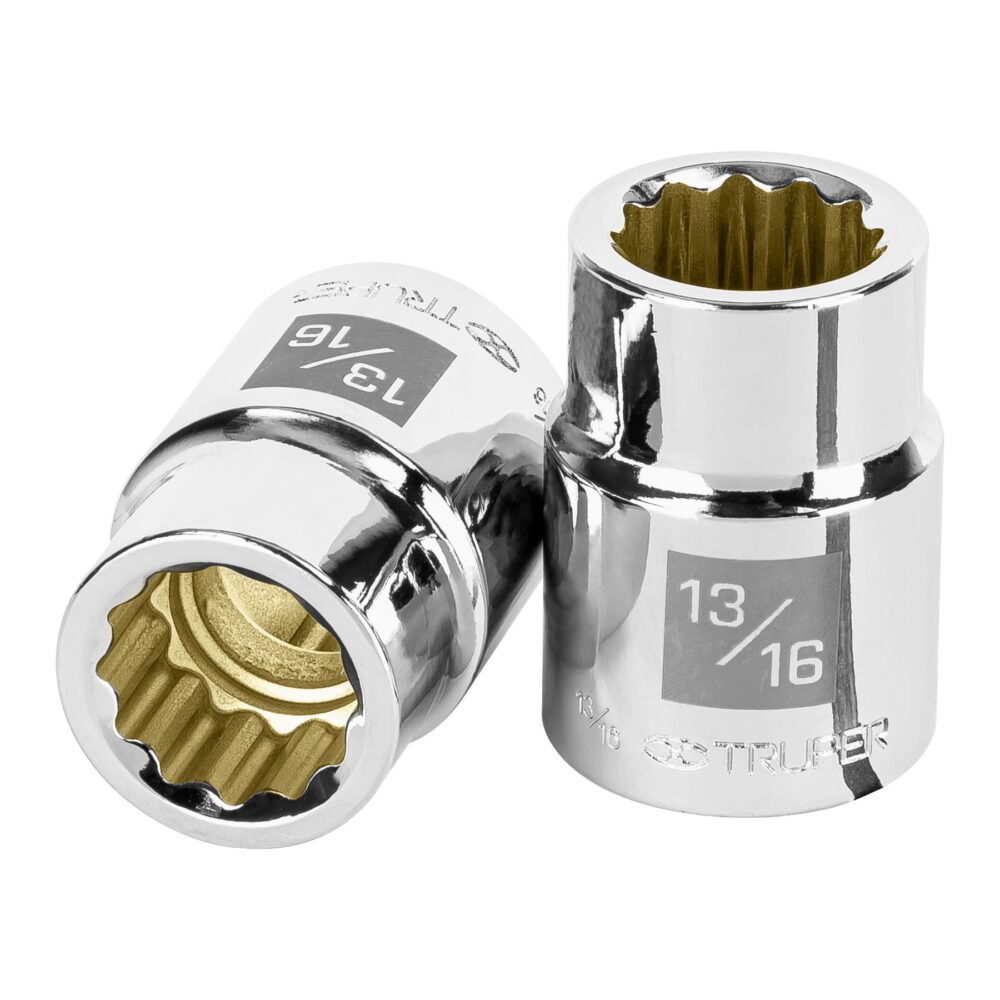 DADO DE 13/16", 12 PUNTAS, CUADRO 3/4"