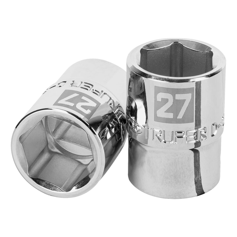 DADO DE 27 MM, 6 PUNTAS, CUADRO 3/4"