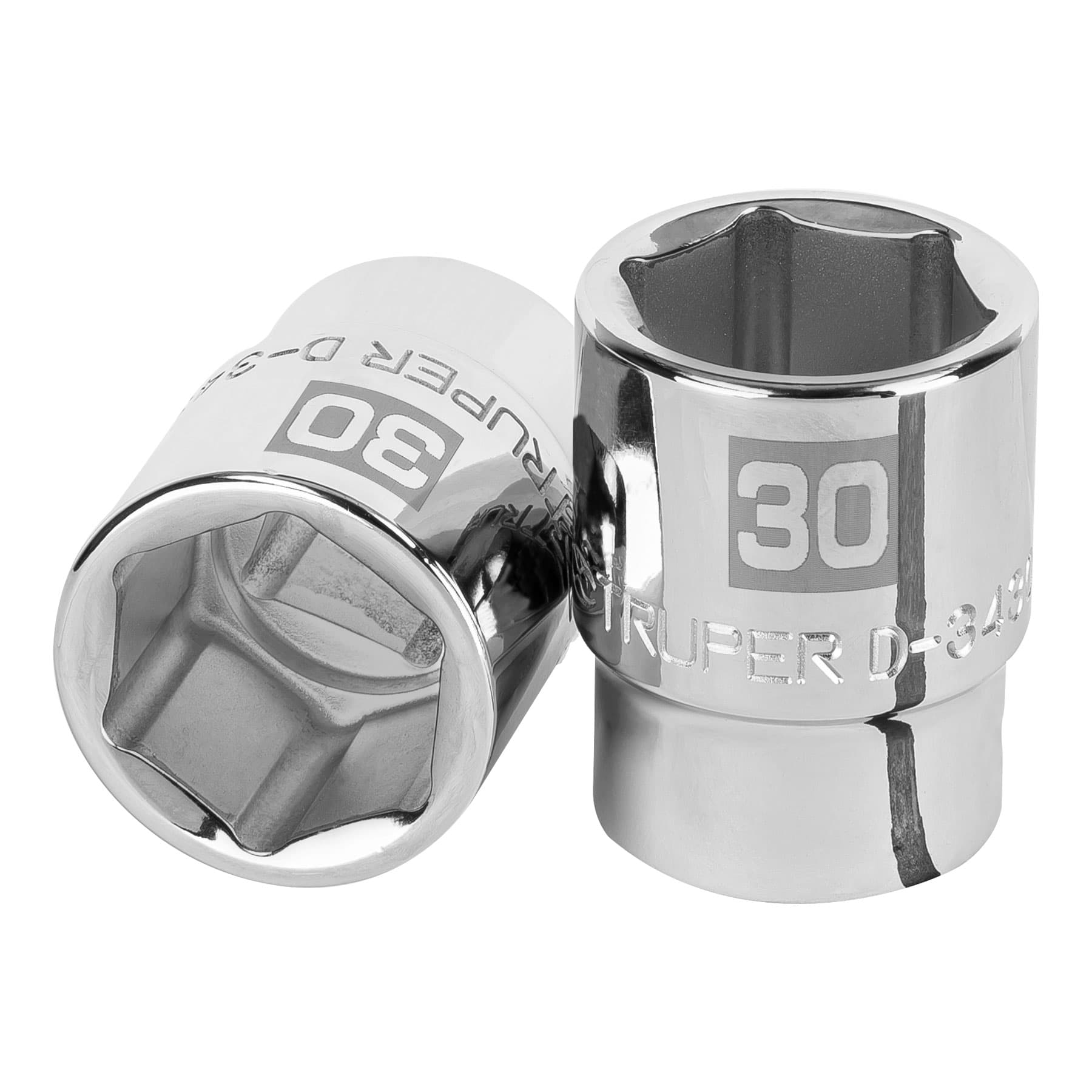 DADO DE 30 MM, 6 PUNTAS, CUADRO 3/4"