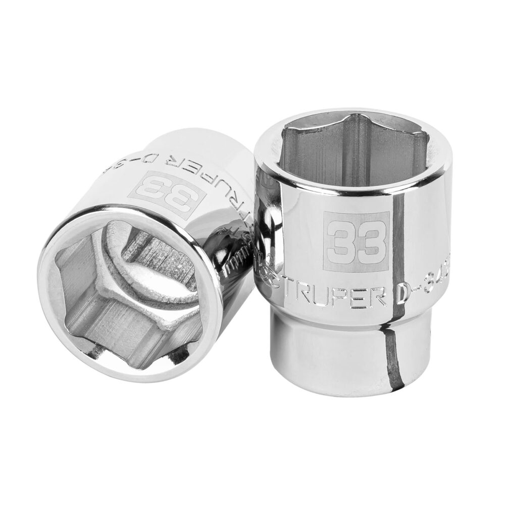 DADO DE 33 MM, 6 PUNTAS, CUADRO 3/4"
