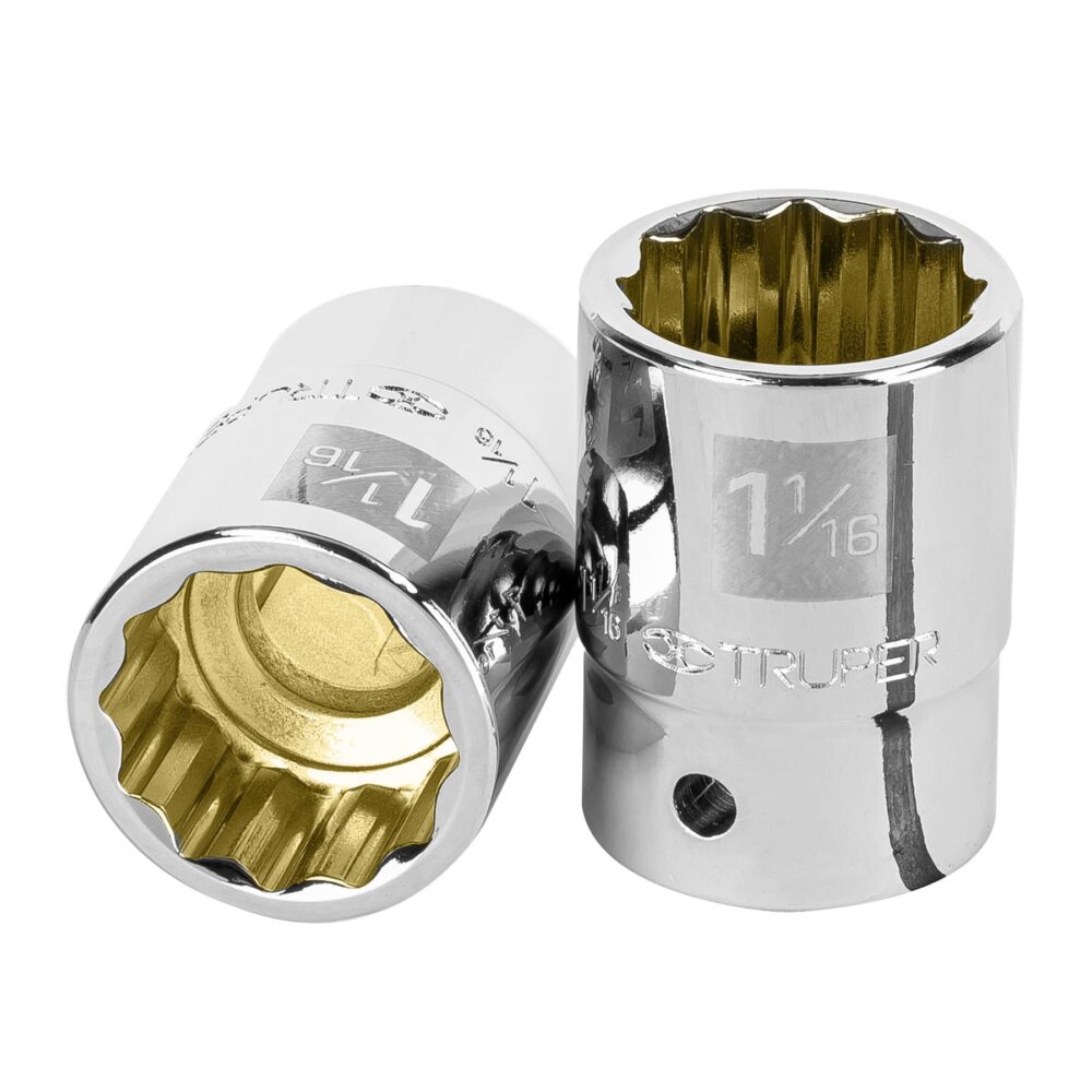 DADO DE 1-1/16", 12 PUNTAS, CUADRO 3/4"
