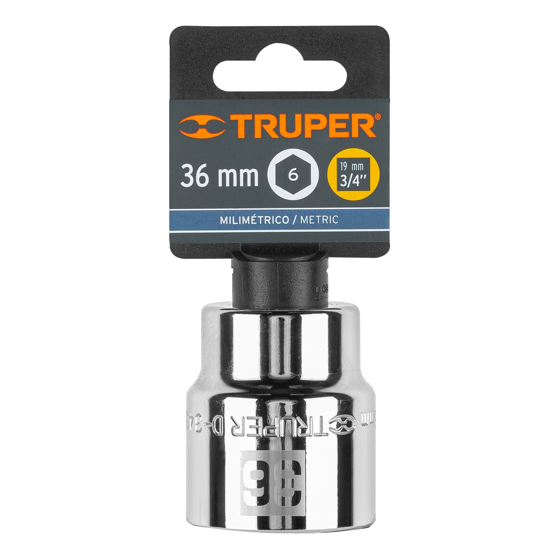 DADO DE 36 MM, 6 PUNTAS, CUADRO 3/4" - Image 2