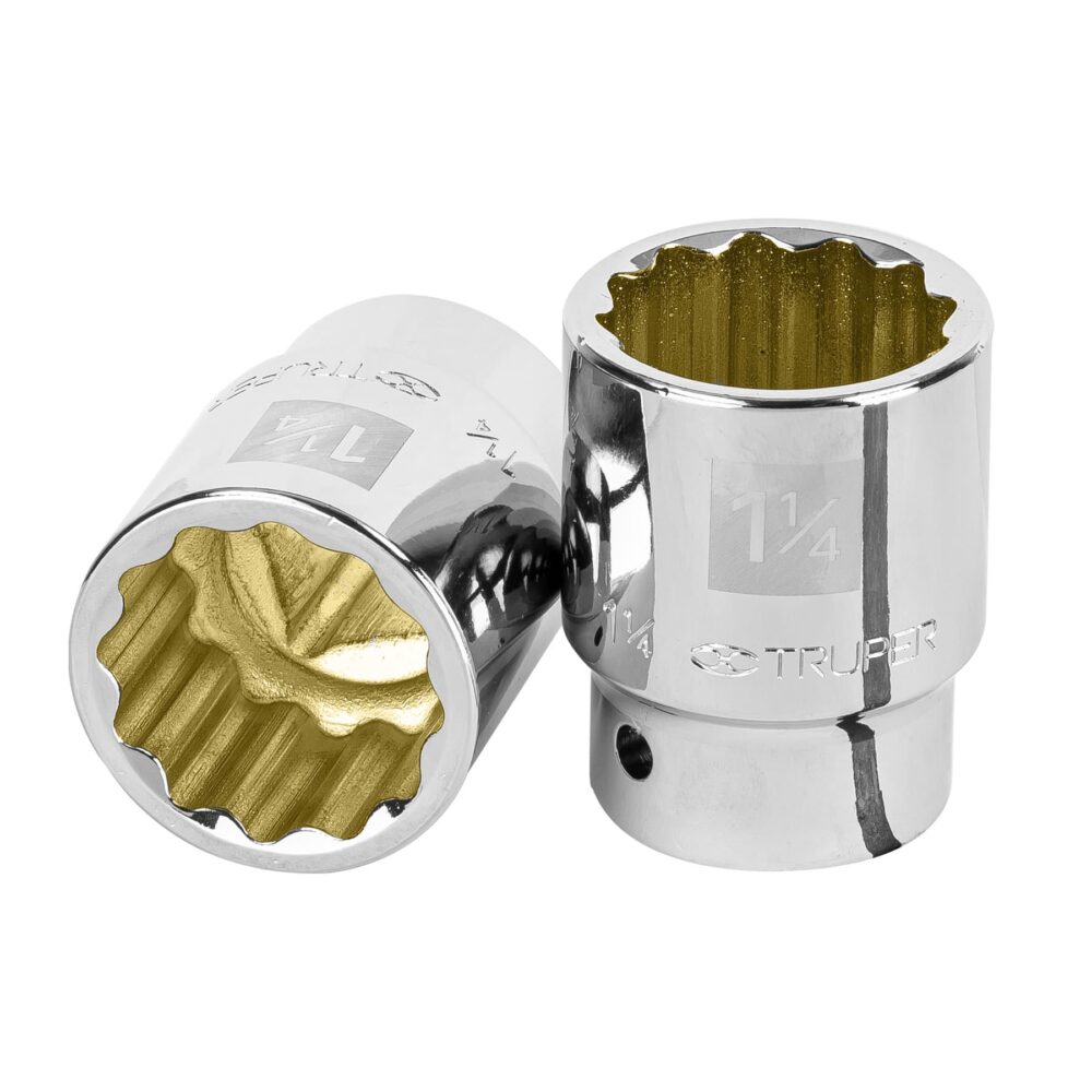 DADO DE 1-1/4", 12 PUNTAS, CUADRO 3/4"