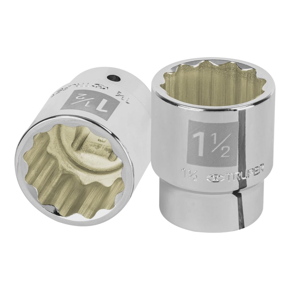 DADO DE 1-1/2", 12 PUNTAS, CUADRO 3/4"