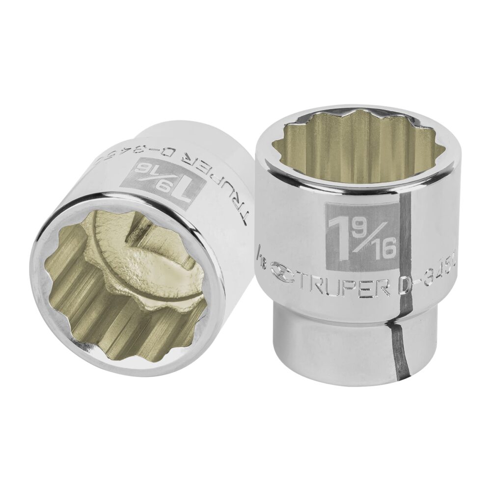 DADO DE 1-9/16", 12 PUNTAS, CUADRO 3/4