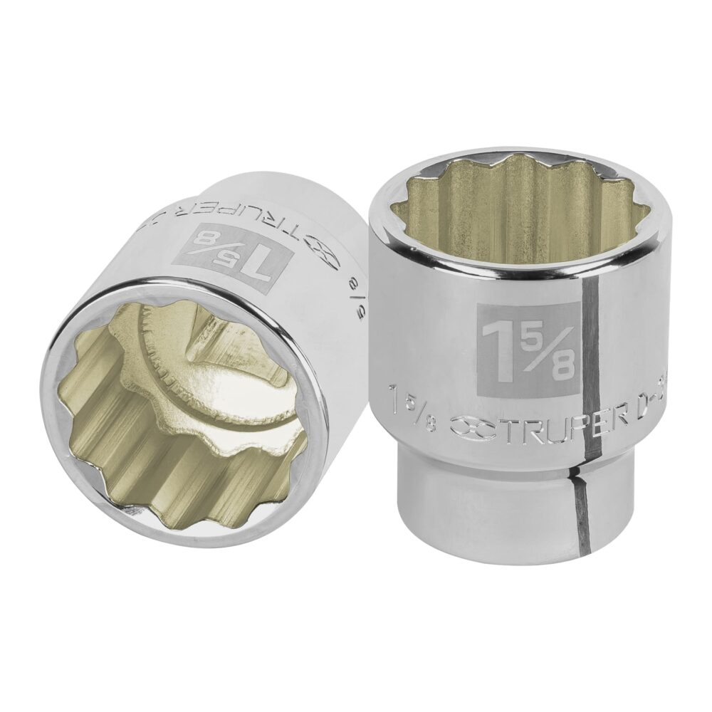 DADO DE 1-5/8", 12 PUNTAS, CUADRO 3/4"