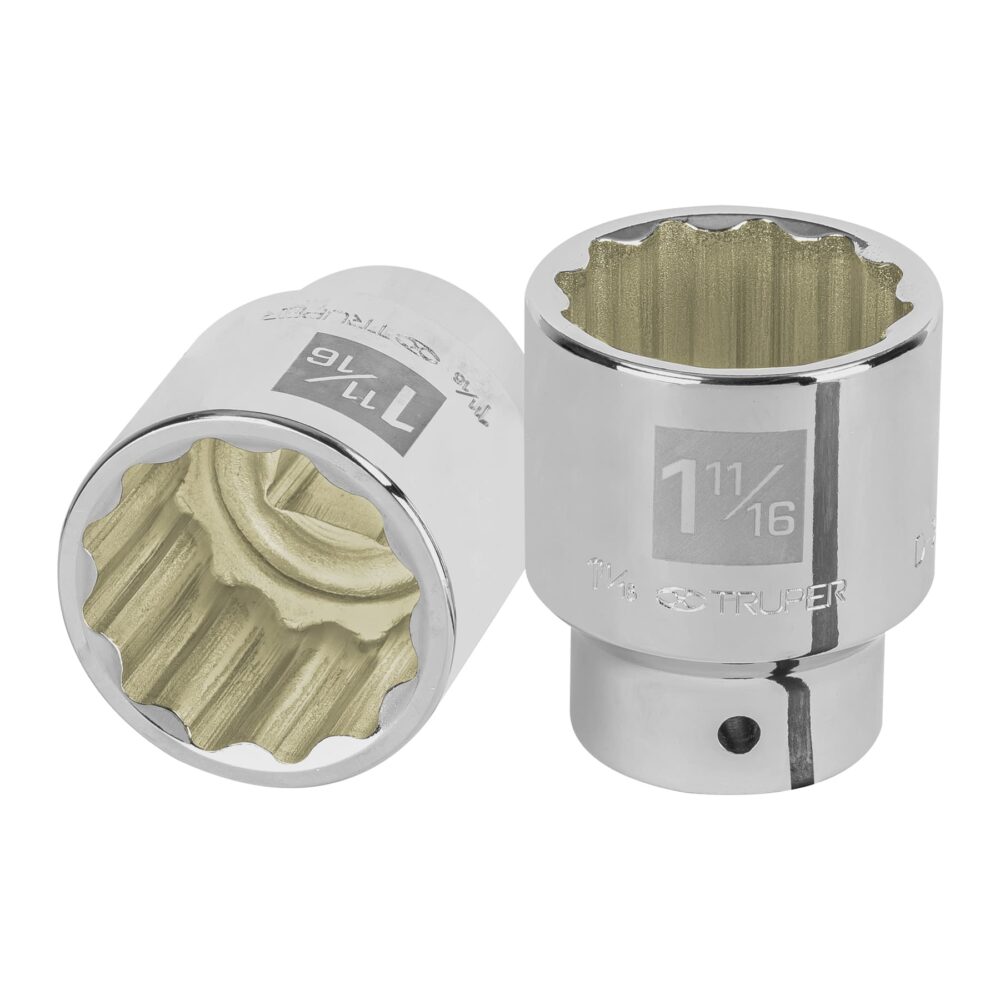 DADO DE 1-11/16", 12 PUNTAS, CUADRO 3/4"